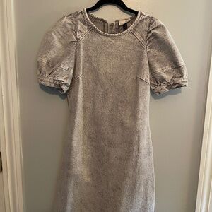 Universal Threads Light Acid Wash Denim Dress